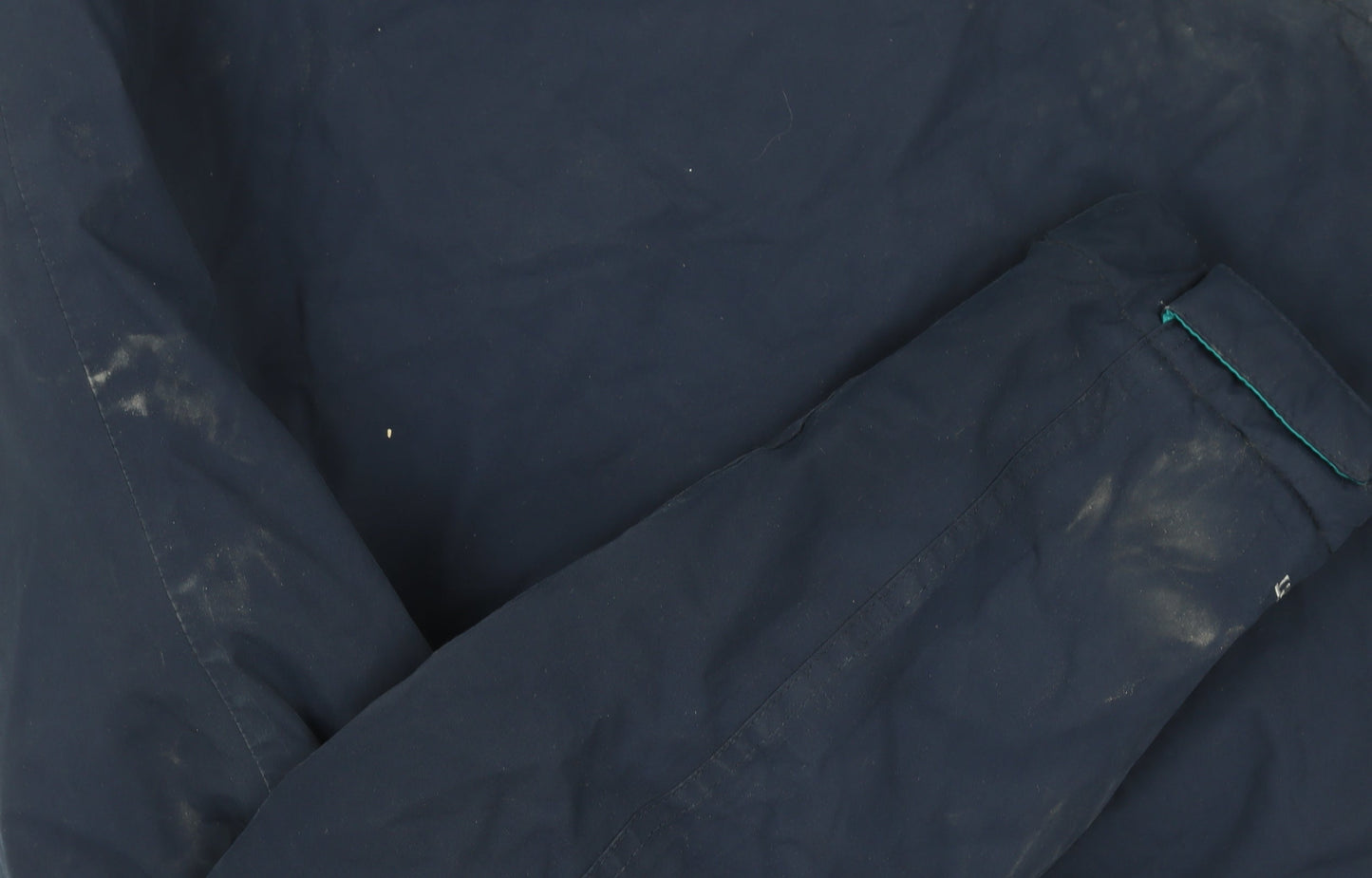 Regatta Mens Blue Hooded Waterproof Parka Jacket Size L