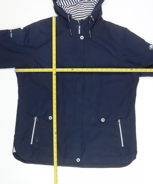 Womens UK Size 3XL Regular Trespass Blue Polyester Jacket