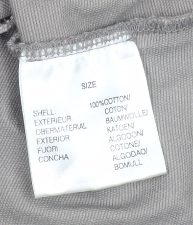 Additional view of Foxhole women’s beige hooded cotton anorak jacket, size UK 14, lightweight casual