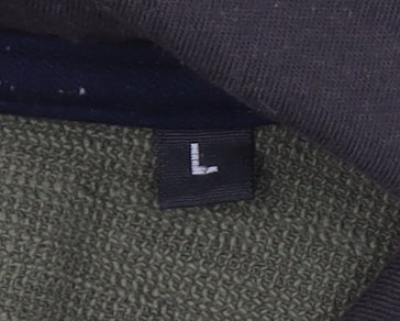 Mens UK L Regular Superdry Green Pullover Hoodie