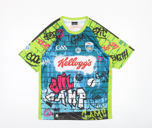 Additional front view of Masita boys’ multicoloured kellogg's cool camp graphic t-shirt 5 years