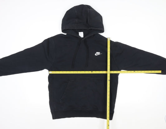 Nike Men's Black Pullover Hoodie Size S Regular Fit Sportswear