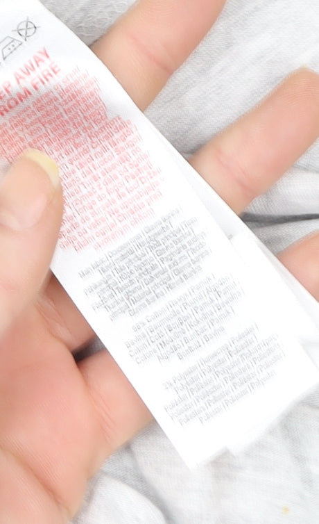 Disney Women’s Grey Stitch Nightshirt 2XL T-Shirt Style