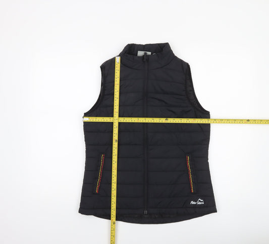 Peter Storm Women’s Black Padded Puffer Waistcoat Size 10