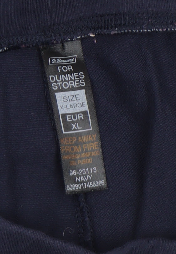 St. Bernard for Dunnes Stores Navy XL Womens Biker Activewear Shorts