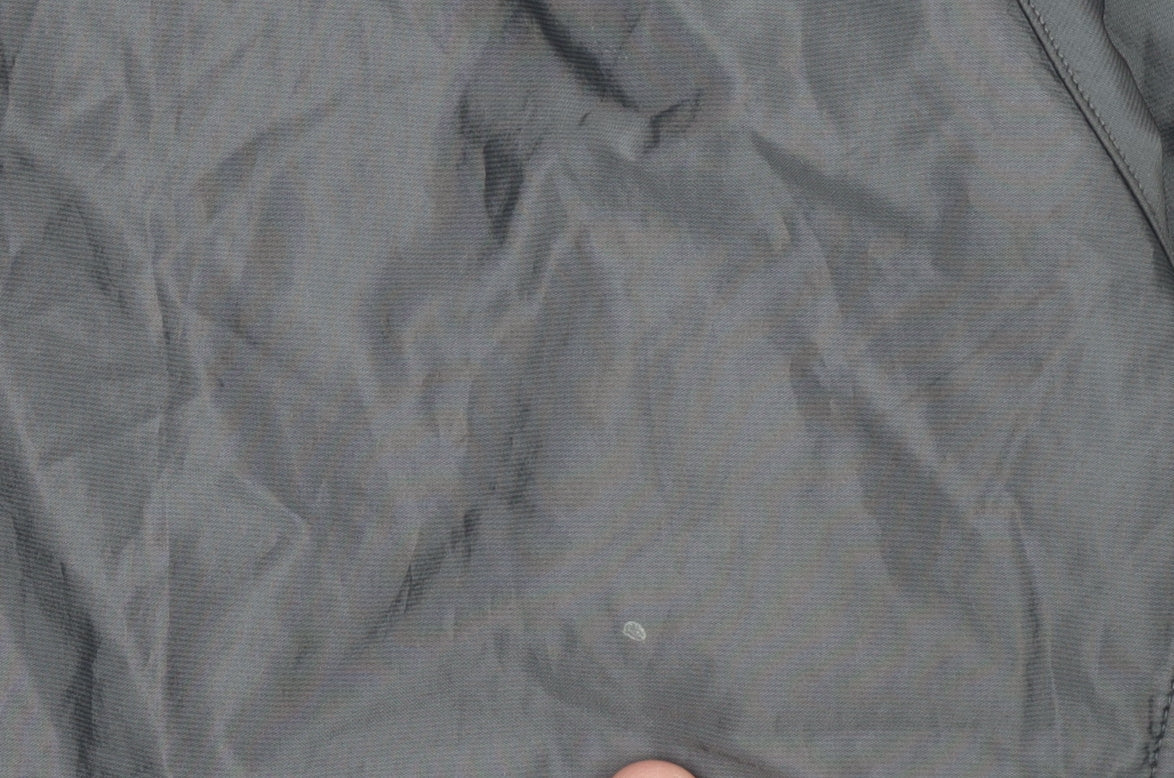 Under Armour Men's Grey Windbreaker Jacket Size L Hooded Lightweight Sports