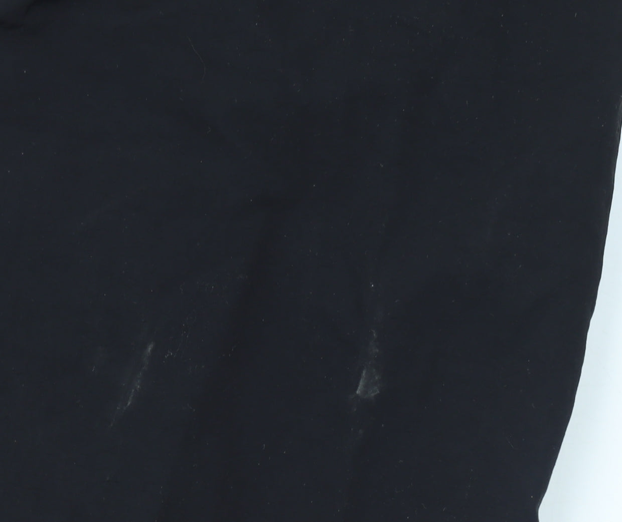 Mango Women’s Black Polyester Jogger Trousers Size 10