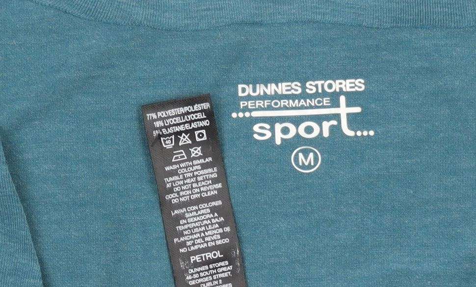 Dunnes Stores Womens Blue Performance Sport T-Shirt Size M