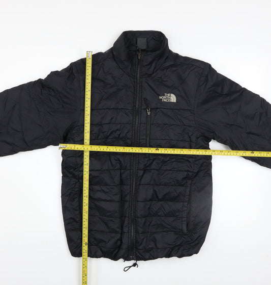 The North Face Men's Black S Mid-Length Puffer Jacket