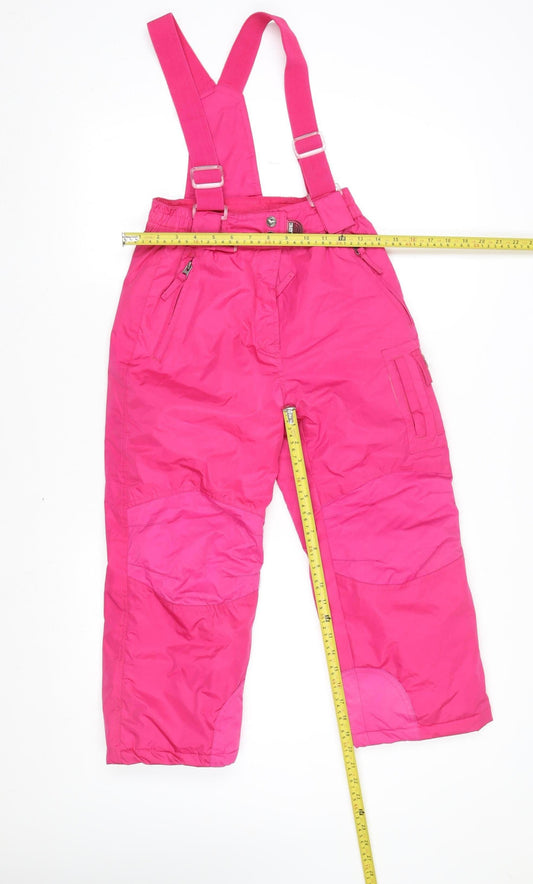 Weatherproof 32 Degrees Girls Pink 10-12 Years Waterproof Snow Pants
