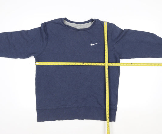 Nike Women’s Blue Crew Neck Pullover Sweatshirt Size M