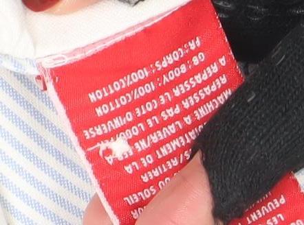 Superdry Mens Ivory Cotton Long Sleeve Button Down Shirt M