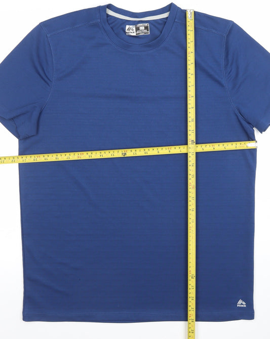 RBX Men’s Blue Performance Short Sleeve T-Shirt Size L