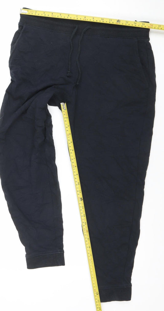 Marks and Spencer Womens Black Size 14 Jogger Activewear Trousers