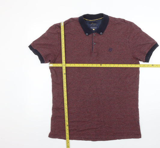 XV Kings Men's Red 2XL Short Sleeve Cotton Polo Shirt