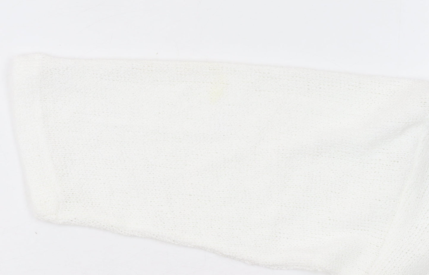 Phase Eight Women’s White Relaxed Knit 3/4 Sleeve Jumper Size 16