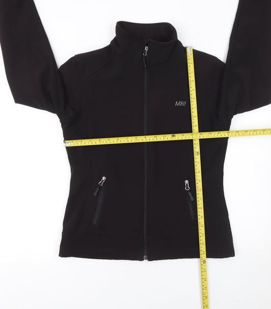 Minus Zero Women's Black Softshell Activewear Jacket Size S