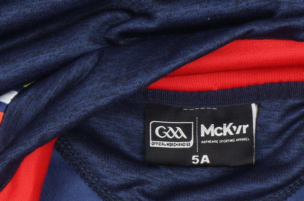 Additional view of McKeever boys’ multicoloured 5 years 1/4 zip gaa kellogg’s pullover top