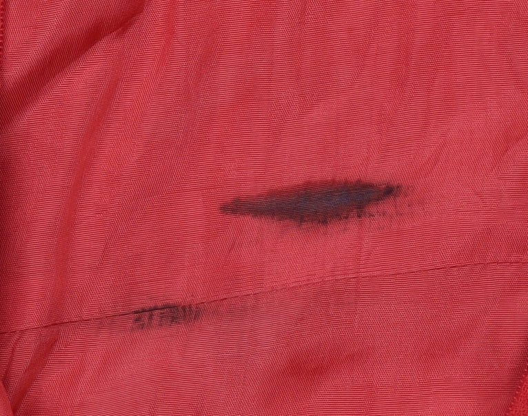 Frank Usher Women Red Wool Sheath Dress Size 16 Vintage Bow Detail