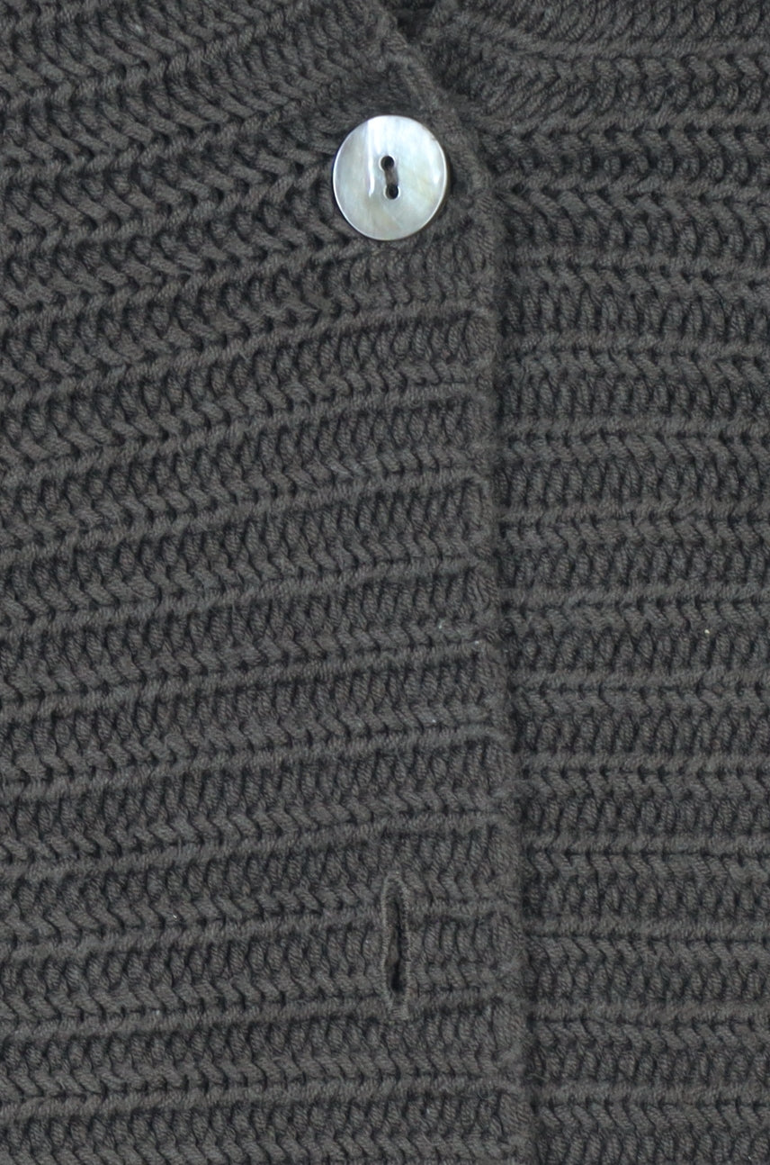 Betty Barclay Women Brown Knit Long Sleeve Cardigan Size 10