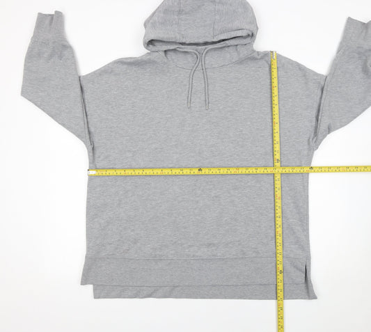 Dunnes Stores Women Grey Pullover Hoodie Size Large Sweatshirt