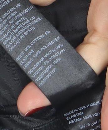 Jasper Conran Womens Black Straight Leg Stretch Jeans Size 12