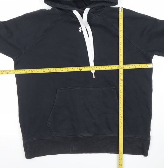 Under Armour Women’s Black L Hoodie Loose Fit Pullover Sweatshirt