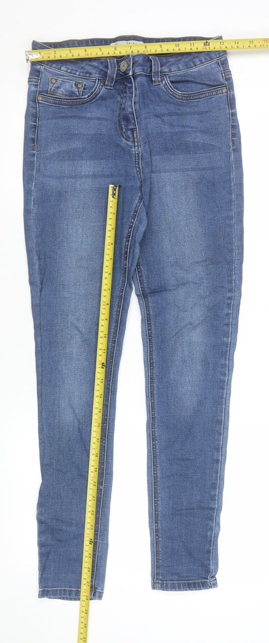 Nutmeg Women’s Blue Skinny Jeans Size 10 Slim Fit Denim