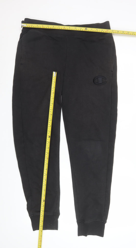 Champion Men's Black Medium Jogger Sweatpants with Pockets