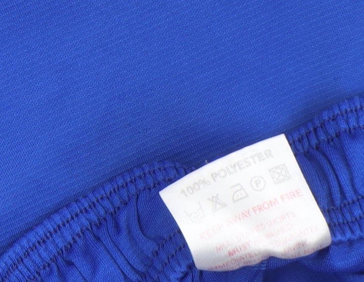 Additional view of O'Neill boys’ blue athletic shorts 24in elastic waist polyester