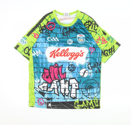 Masita Men's Multicoloured XS Kellogg’s Cool Camp Graphic Sports T-Shirt