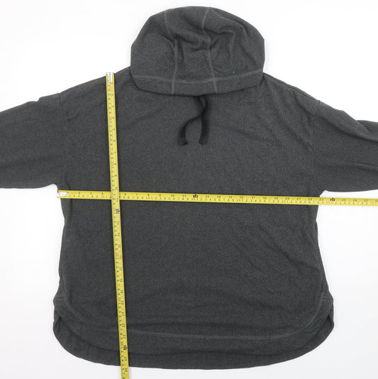 Dunnes Stores Women’s Grey Pullover Hoodie Size L Polyester Blend