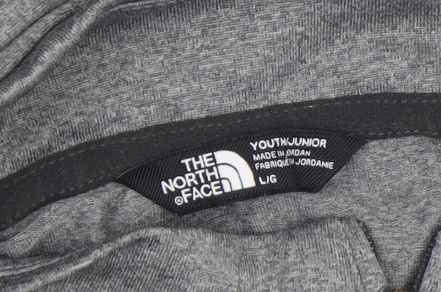 Additional view of The North Face boys’ grey l 1/4 zip pullover active top