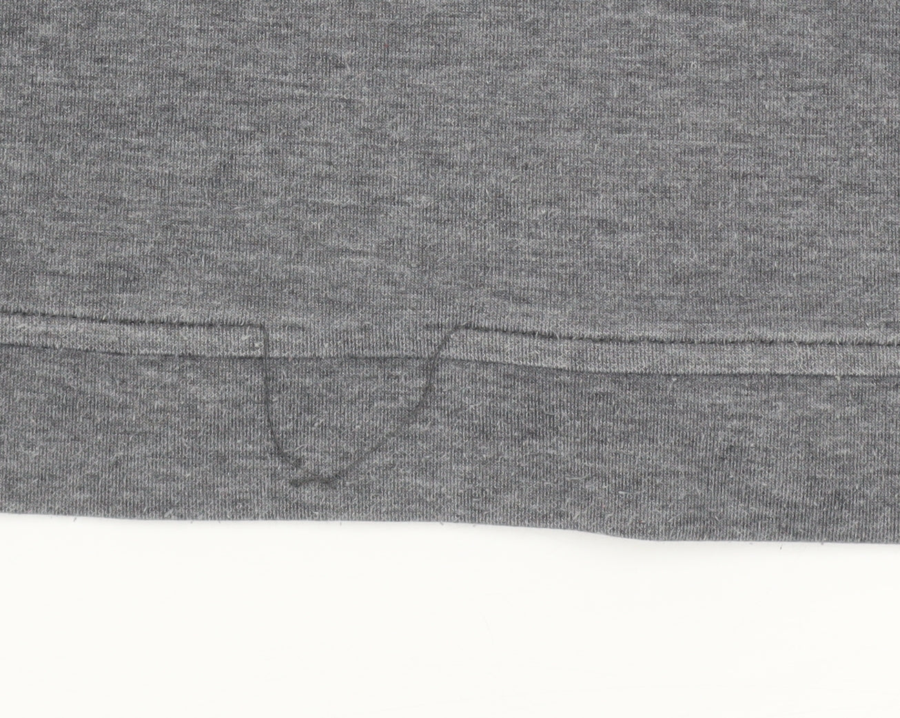 Additional view of The North Face boys’ black grey full zip hooded fleece hoodie, size L