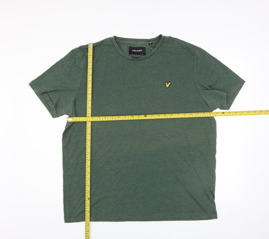 Lyle & Scott Men's Green XXL Crew Neck Short Sleeve T-Shirt