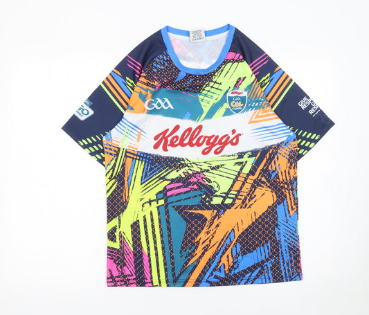 Additional front view of Masita boys’ multicoloured kellogg’s gaa cool camps jersey t-shirt 5 years