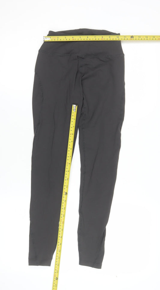 MyProtein Womens Black XS High Waist Gym Leggings Activewear