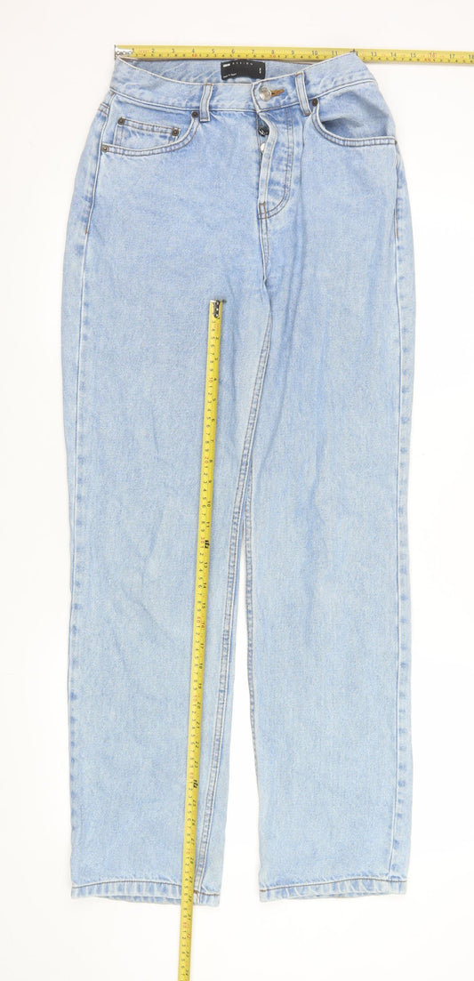 ASOS DESIGN Women’s Blue Mom Jeans Size S High Rise Denim 26W 32L