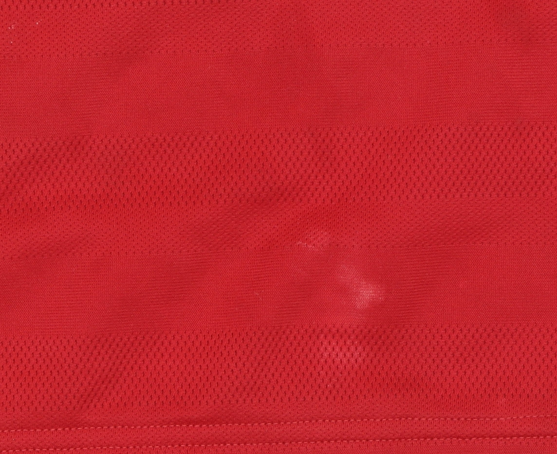 Adidas Boys Red Manchester United Football Jersey Shirt 9-10 Years