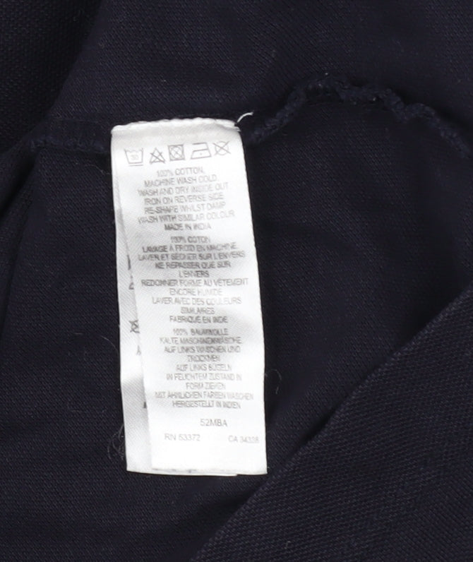 Additional view of French Connection Men's Black Cotton Long Sleeve Button-Up Shirt M