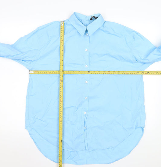 Zara Men Blue XS Regular Fit Long Sleeve Dress Shirt