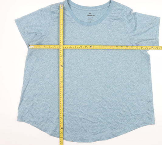 Nike Men's Blue Dri-FIT Crew Neck Short Sleeve T-Shirt XL