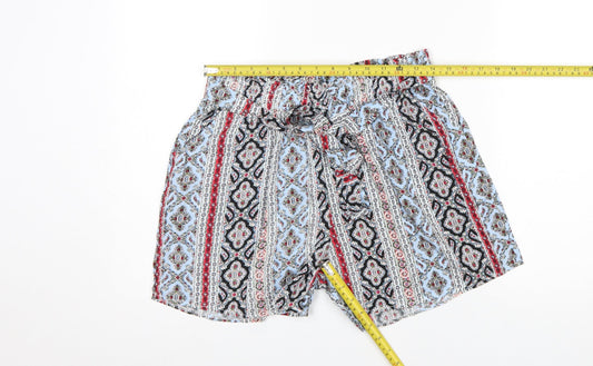 Sweet Girl Women’s Multicoloured XL Paperbag Shorts