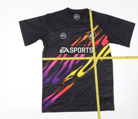 EA Sports Men's Black M Graphic Jersey T-Shirt Football Top