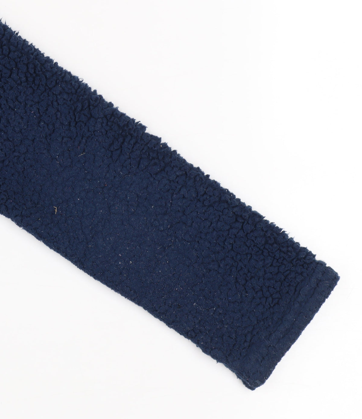 Additional view of Crew Clothing girls’ blue fleece henley sweatshirt 8-9 years