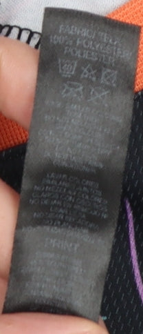 Dunnes Stores Helen Steele Women's Multicoloured V-Neck T-Shirt Size S