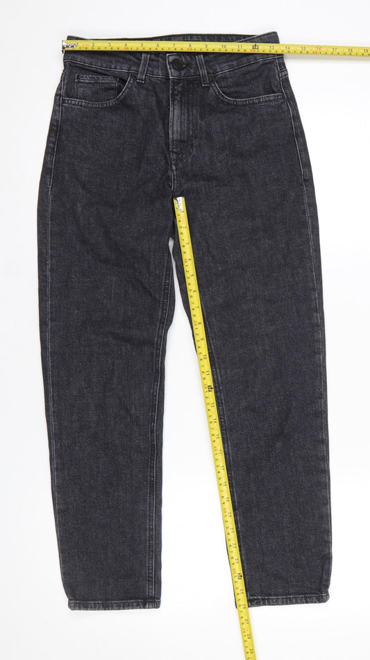 Salsa Womens Black Straight Slim Fit Stretch Jeans Size 6