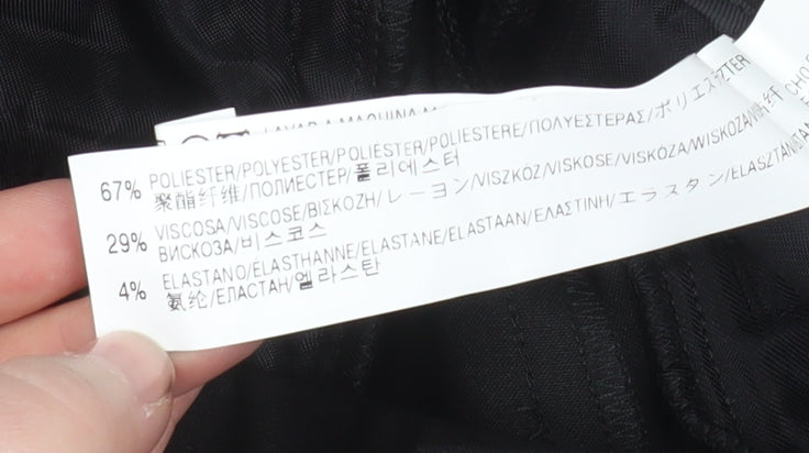 Additional view of Zara Woman Black XS Slim Fit Dress Pants Trousers