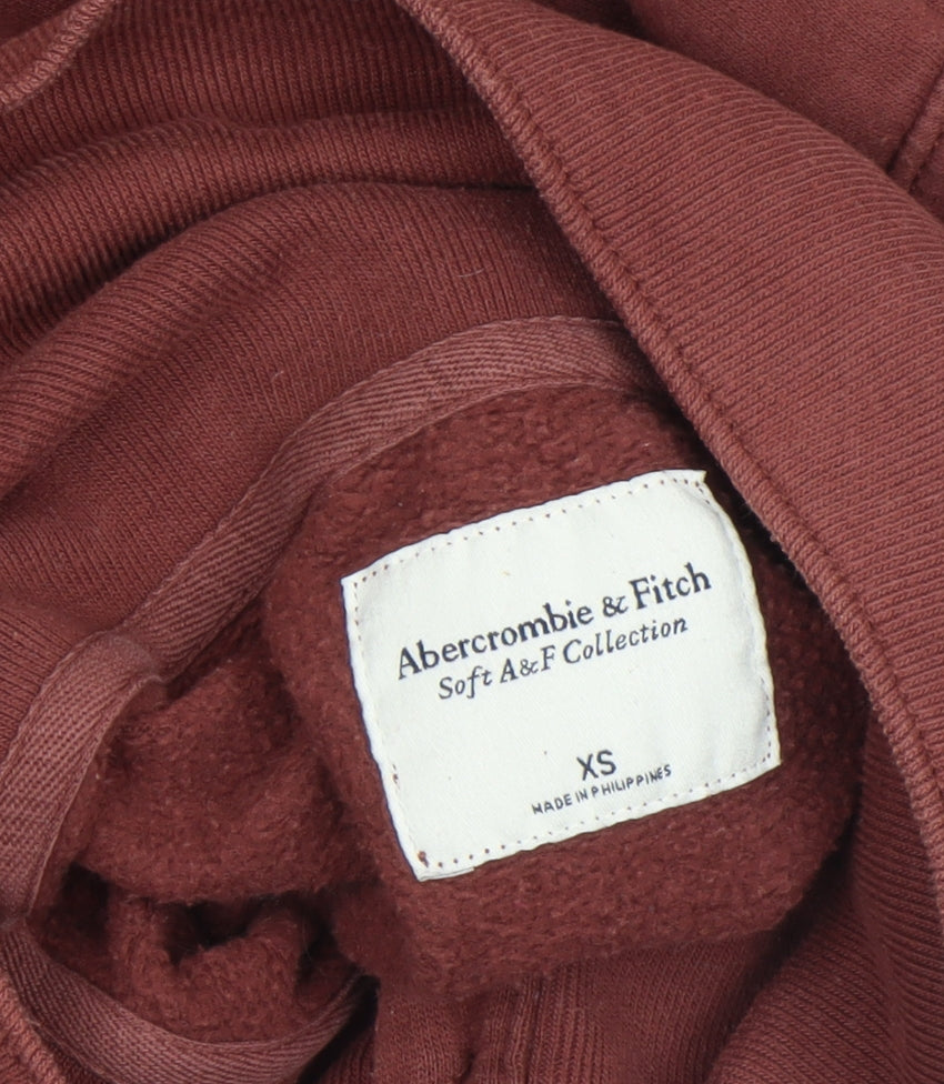 Abercrombie & Fitch Women's Brown Henley Sweatshirt XS Soft A&F Collection