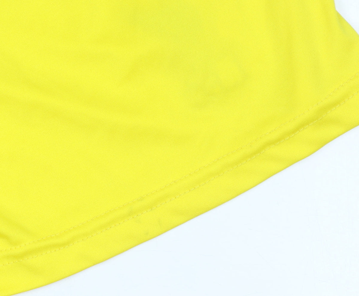 Additional view of Nike boys’ yellow liverpool fc football athletic shorts, size 176